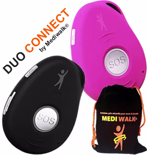 téléalarme duo Mediwalk